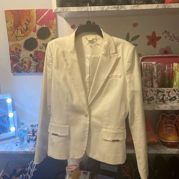 White blazer size 10 - Picture 6 of 17